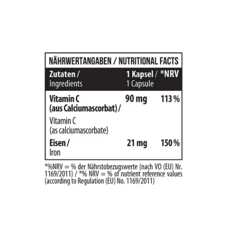 MST - Iron Bisglycinate120 Kapseln