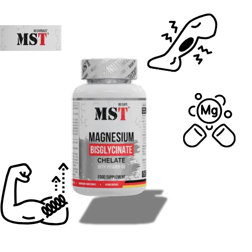 mst magnesium bisglycinate 90 kapseln