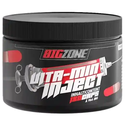 Box mit multivitamine grunf B und C 180 kapseln von Big Zone